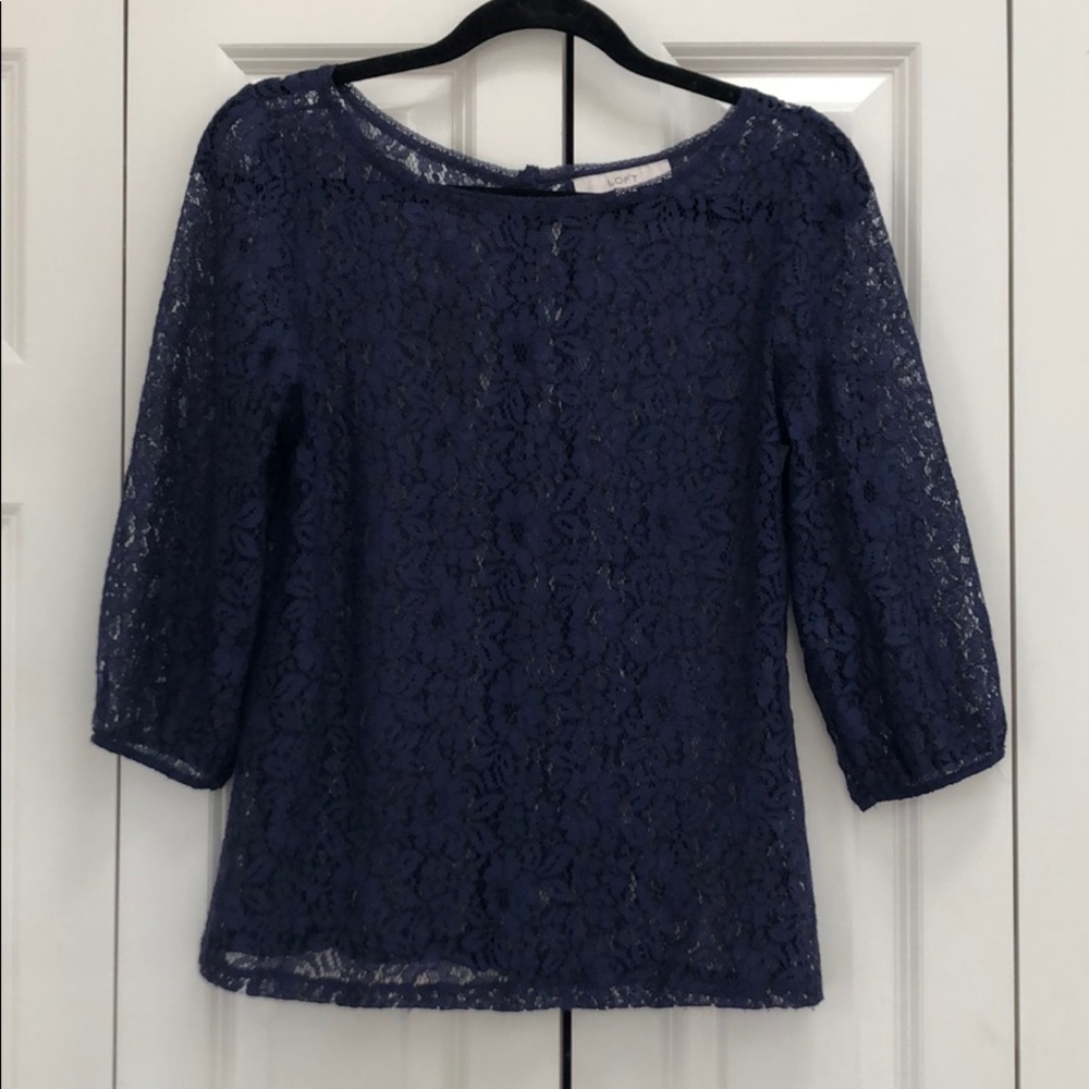 Loft lace shirt